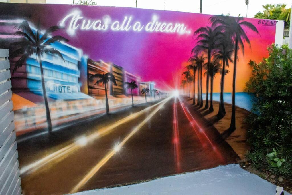 Unique Miami Art Escape W/ Hottub, Arcade & Murals Kültér fotó