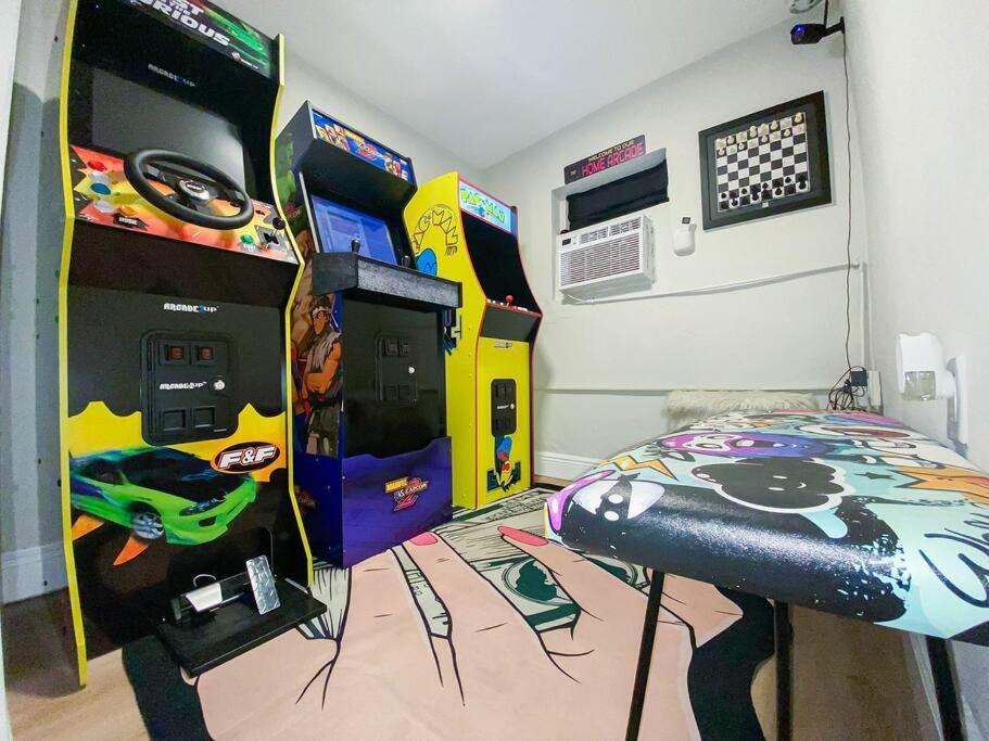 Unique Miami Art Escape W/ Hottub, Arcade & Murals Kültér fotó